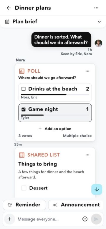 You In? polls on mobile
